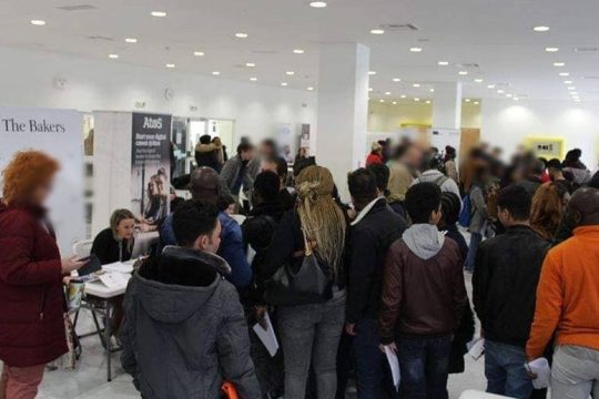 Εντυπωσιακή προσέλευση 600 επισκεπτών στο #JobDay Προσφύγων