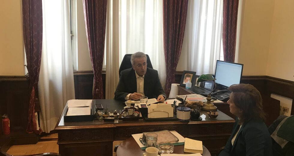 «Θα οδηγήσω τη ΓΣΕΕ σε συνέδριο και μετά θα φύγω»
