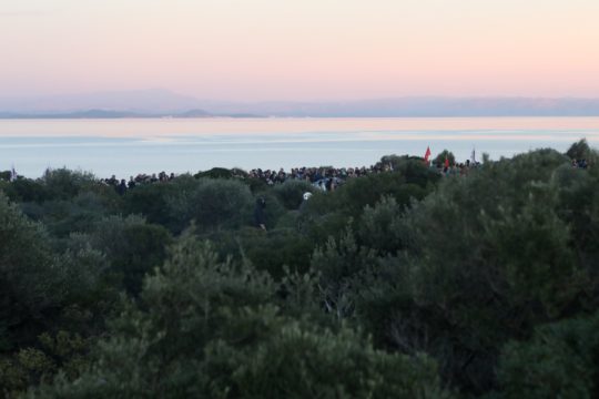 Στο Διαβολόρεμα της Λέσβου τα ΜΑΤ