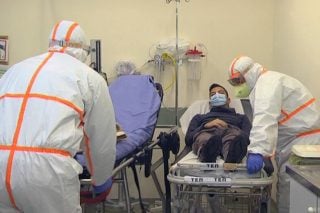 Ασκηση για τον κορονοϊό στο νοσοκομείο Αλεξανδρούπολης