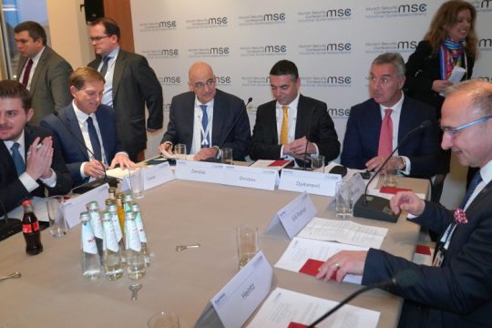 Γεμάτη ατζέντα για τον Νίκο Δένδια στη Διάσκεψη του Μονάχου