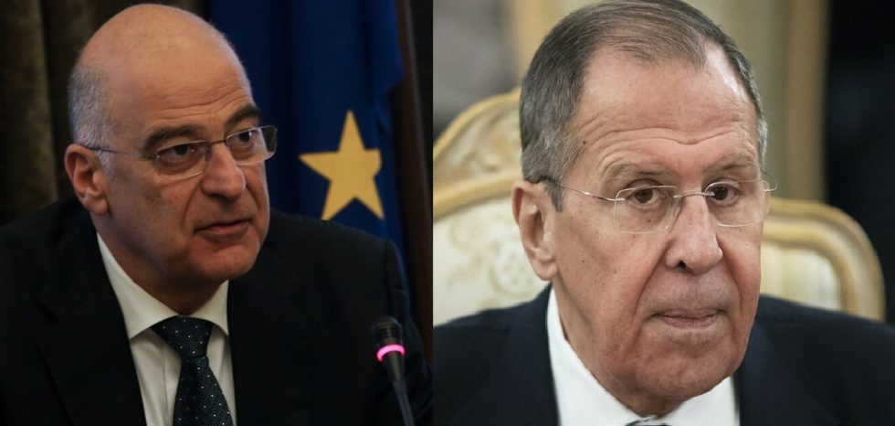 Συνάντηση Δένδια με Λαβρόφ και Πράσινους