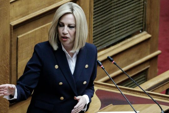 Γεννηματά: Εφιαλτικά τα στοιχεία για την ανεργία