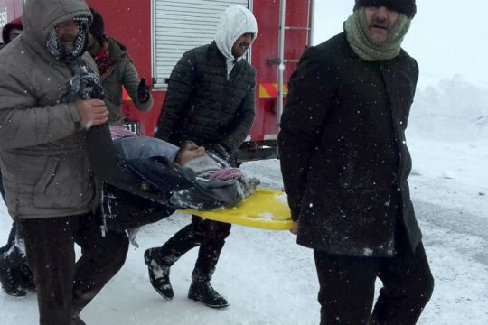 Πέθαναν από το κρύο, στον δρόμο για μια καλύτερη ζωή