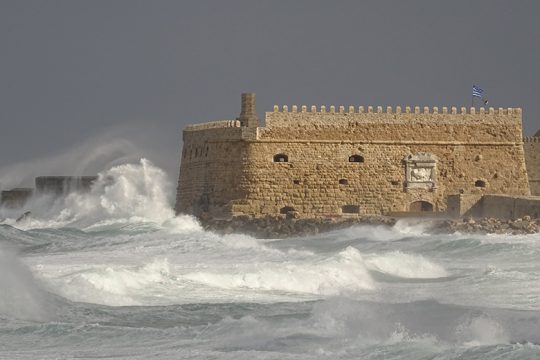 Σαββατοκύριακο με κακοκαιρία στην Κρήτη 