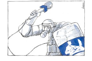Το σκίτσο της «Εφ.Συν.» [Μ. Κουντούρης 27.02.2020]