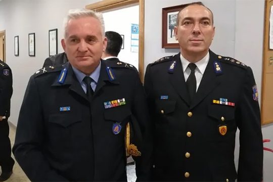 Αλλαγή διοίκησης στην Πυροσβεστική της Κρήτης