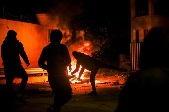 Επιθέσεις κατά των ΜΑΤ στο στρατόπεδο Κυριαζή