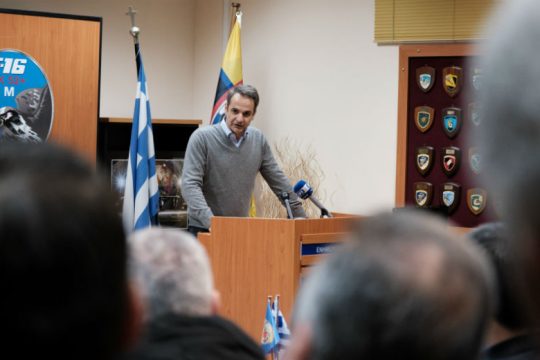«Πρασινίζει» η 115 Πτέρυγα Μάχης στα Χανιά