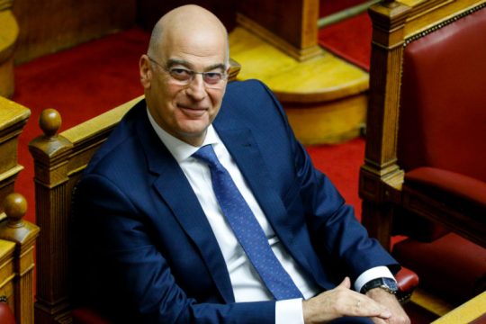 Ν. Δένδιας: «Μέτωπο λογικής, όχι μέτωπο εναντίον της Τουρκίας»