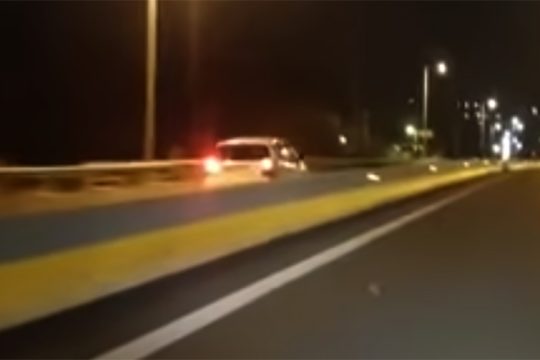 Αδιανόητη πορεία οδηγού στο αντίθετο ρεύμα στον ΒΟΑΚ