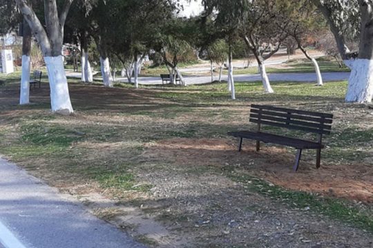 Χανιά:Ανανεώθηκε το πάρκο των Αγίων Αποστόλων