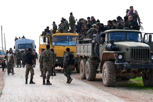 Στα χέρια συριακών δυνάμεων ο αυτοκινητόδρομος Χαλεπίου-Δαμασκού