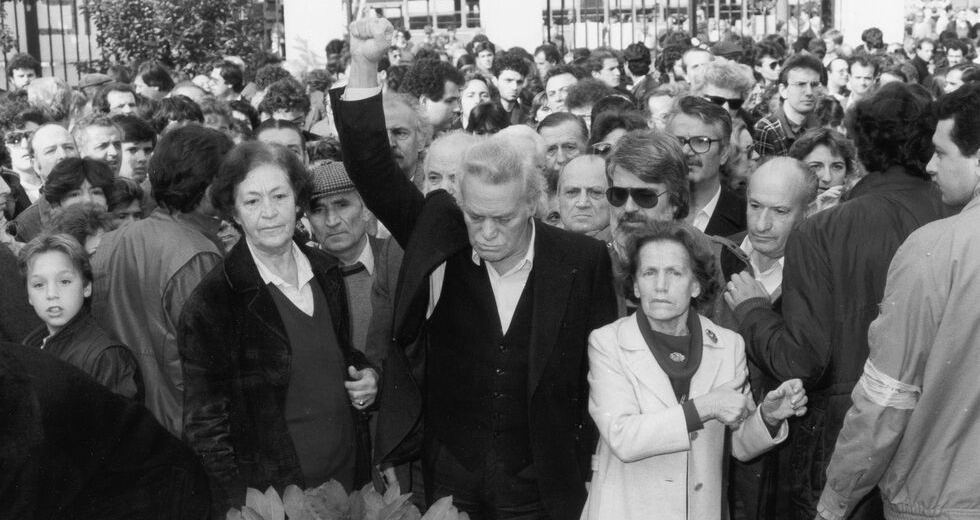 Στιγμές του Μανώλη Γλέζου