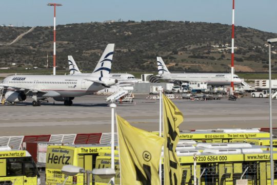 H Aegean αναστέλλει όλες τις πτήσεις εξωτερικού