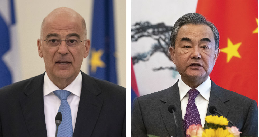 Τηλεφωνική επικοινωνία Ν. Δένδια με τον Κινέζο ομόλογό του για την πανδημία