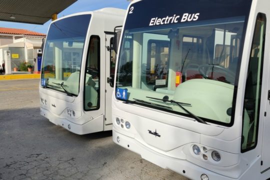 Παρελήφθη και το δεύτερο ηλεκτρικό λεωφορείο του Δήμου Ηρακλείου