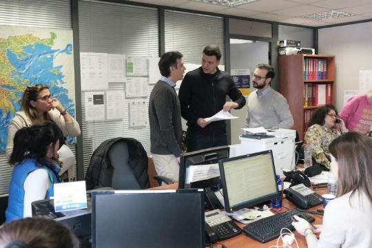 Στο Κέντρο Επιχειρήσεων του ΕΟΔΥ ο υπουργός Υγείας