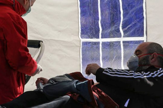 Βγαίνουμε από το σπίτι για να δώσουμε αίμα