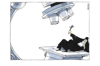 Σκίτσο της Εφ.Συν. (Μ. Κουντούρης 11.03.2020)