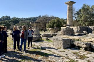 Εμφαση στα κτίρια της ρωμαϊκής περιόδου