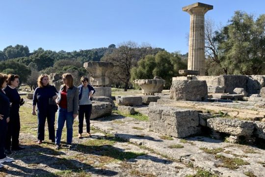 Εμφαση στα κτίρια της ρωμαϊκής περιόδου