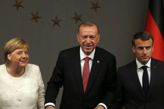 Προσφυγικό, Συρία και κορονοϊός απασχόλησαν Ερντογάν, Μακρόν, Μέρκελ και Τζόνσον