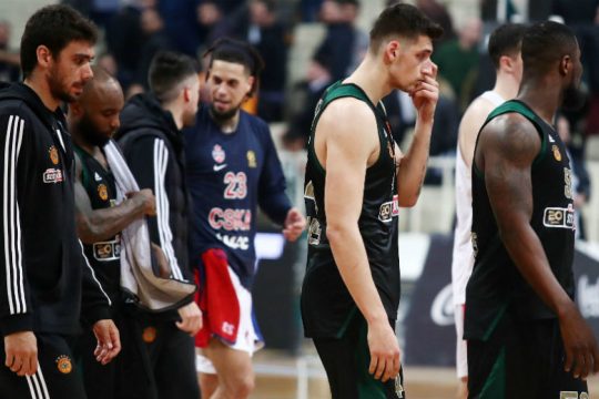 Βαριά ήττα του Παναθηναϊκού από την ΤΣΣΚΑ