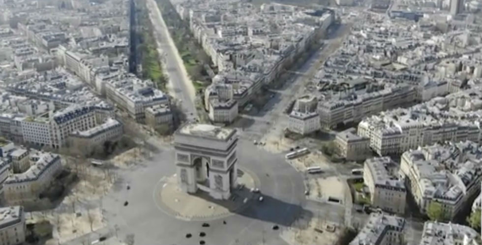 Λιγότερες δραστηριότητες, μικρότερη ατμοσφαιρική ρύπανση