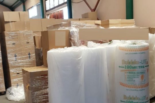 Θεσσαλονίκη: Κατασχέθηκαν περισσότερα από 124.000 λαθραία πακέτα τσιγάρα