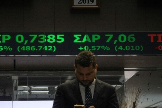 Άνοδος 5,68% για το ελληνικό χρηματιστήριο
