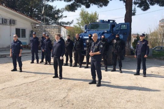 Επέκταση φράχτη ανακοίνωσε από τον Έβρο ο Χρυσοχοΐδης