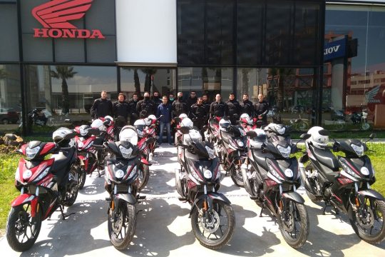 Honda Supra GTR150 στην Δημοτική Αστυνομία