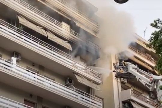 Συνελήφθη ο 45χρονος για τη φωτιά που οδήγησε στον θάνατο τον πατέρα του
