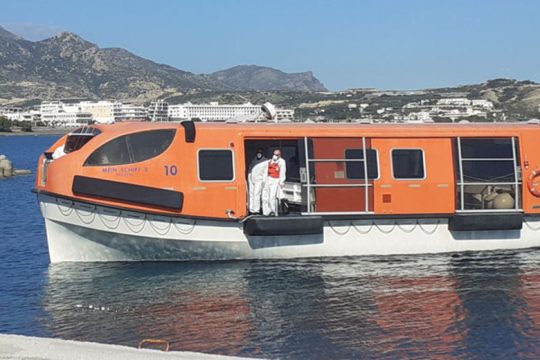 Άλλη μία ασθενής από κρουαζιερόπλοιο αποβιβάστηκε στην Ιεράπετρα