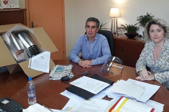 Ακόμα 200 μάσκες από το ΕΛΜΕΠΑ για τα νοσοκομεία της Κρήτης