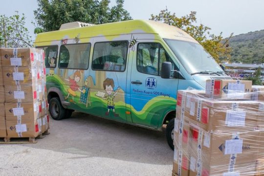 Στήριξη των Παιδικών Χωριών SOS και του Χατζηκυριάκειου Ιδρύματος Παιδικής Προστασίας από τη Sarkk ΑΒΕΕ