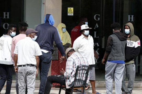 Αγωνιούν και συμπάσχουν οι πρόσφυγες στο Κλειδί