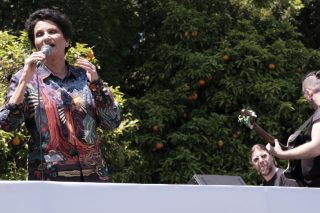 Είδατε την Αλκ. Πρωτοψάλτη πάνω σε μία καρότσα να τραγουδάει στον Μητσοτάκη;