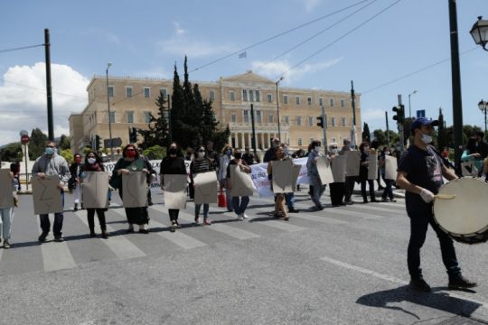 Φωτορεπορτάζ από τις διαδηλώσεις για την Πρωτομαγιά σε όλη την Ελλάδα