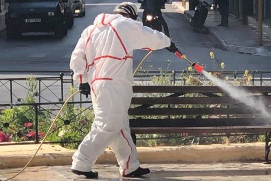 Έκτακτη επιχορήγηση σε δήμους της Κρήτης για τον κορονοϊό