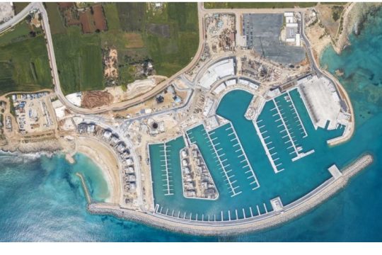 ΤΕΡΝΑ Α.Ε.: Παραδόθηκε η πρώτη φάση της ανάπτυξης της Μαρίνας Αγίας Νάπας στην Κύπρο