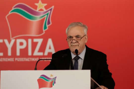 Δραγασάκης: Χωρίς διασφάλιση των θέσεων εργασίας τα δάνεια μέσω Αναπτυξιακής Τράπεζας