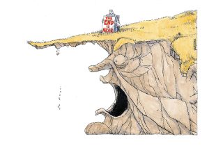 Σκίτσο της Εφ.Συν. (Μ. Κουντούρης 20.05.2020)