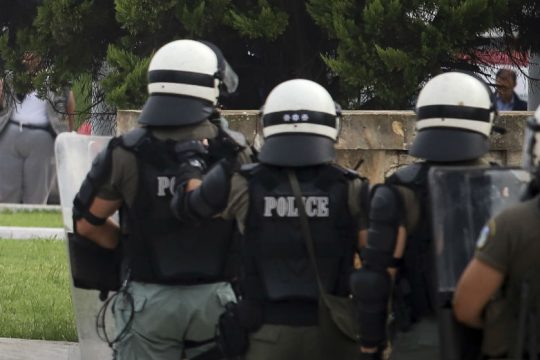 Ελεύθεροι οι 10 προσαχθέντες μετά τα χθεσινά επεισόδια στη Θεσσαλονίκη