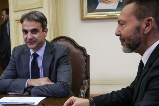 Ανανέωση της θητείας του Γ. Στουρνάρα προτείνει ο Κ. Μητσοτάκης