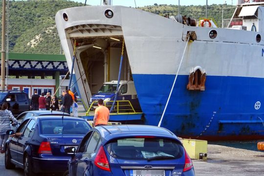 Ανεργία στη γραμμή Ηγουμενίτσας-Παξών και Κέρκυρας