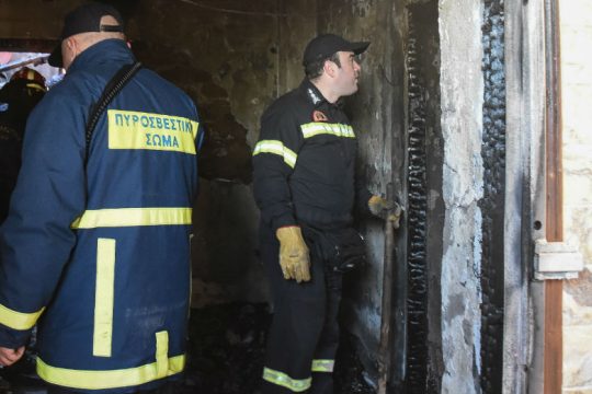 Ηλεία: Νεκρός ηλικιωμένος μετά από φωτιά στο σπίτι του