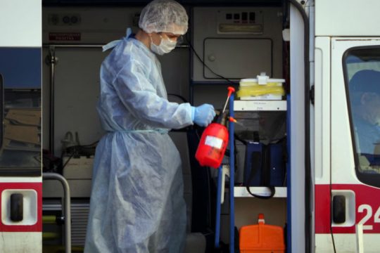 Για πρώτη φορά λιγότερα από 9.000 νέα κρούσματα στη Ρωσία