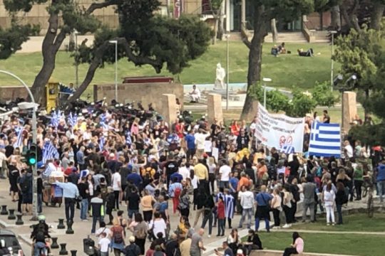 Ακροδεξιός… συνωστισμός στη Θεσσαλονίκη